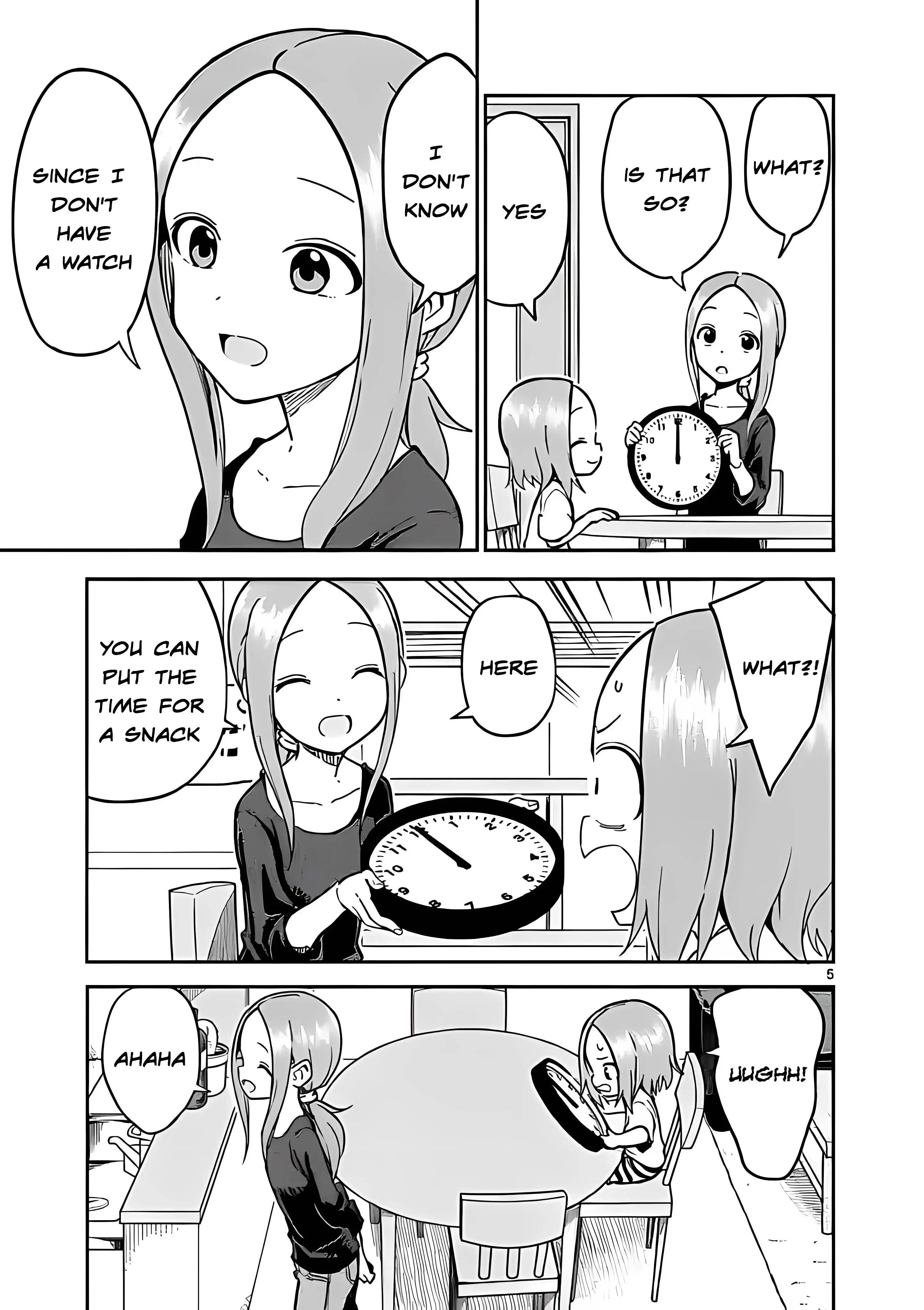 Karakai Jouzu no (Moto) Takagi-san Chapter 224 5